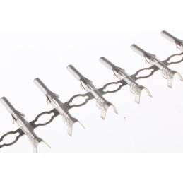 100 pcs - Molex STANDARD .093' Series Male Crimp Terminal, 18AWG Min, 14AWG Max