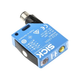 1 pcs - Sick Ultrasonic Block-Style Proximity Sensor, 55 - 250 mm Detection, PNP Output, 10 - 30 V dc, IP67