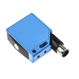 1 pcs - Sick Ultrasonic Block-Style Proximity Sensor, 55 - 250 mm Detection, PNP Output, 10 - 30 V dc, IP67