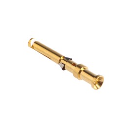 100 pcs - Han Contacts Female 10A Crimp Contact Minimum Wire Size 0.75mm² Maximum Wire Size 0.75mm² for use with Heavy Duty Powe