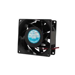 1 pcs : OD8038-24HBIP68 - DC Fans DC Axial Fan, 80x80x38mm, 24VDC, 71CFM, 7.2W, 49dBA, Ball, Wire, IP68