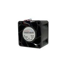 1 pcs : DS0402812V2B-BT0 - DC Fans DC Server Fan, 40x40x28mm, 12VDC, 35.0CFM, 2.34A, 28.08W, 67.5dBA, Ball, 4 Leads