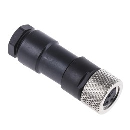 1 pcs - binder Circular Connector, 3 Contacts, Cable Mount, M8 Connector, Socket, Female, IP67, 768 Series