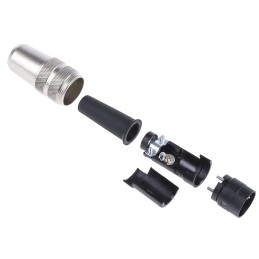 50 pcs - binder Circular Connector, 2 Contacts, Cable Mount, M16 Connector, Plug, Male, IP40, 680 Series