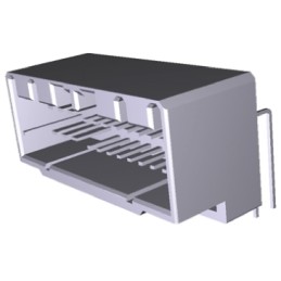 1 pcs - TE Connectivity, MULTILOCK 040/070 Female Connector Housing, 26 Way, 2 Row Right Angle