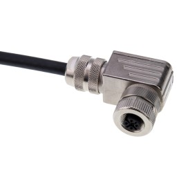 50 pcs - binder Circular Connector, 4 Contacts, Cable Mount, M12 Connector, Plug, Female, IP67, 713 Series