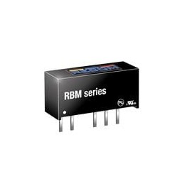 1 pcs : RBM-0505D/P - Isolated DC/DC Converters - Through Hole 1W DC/DC MICRO 3kV UNREG 5Vin +/-5Vout