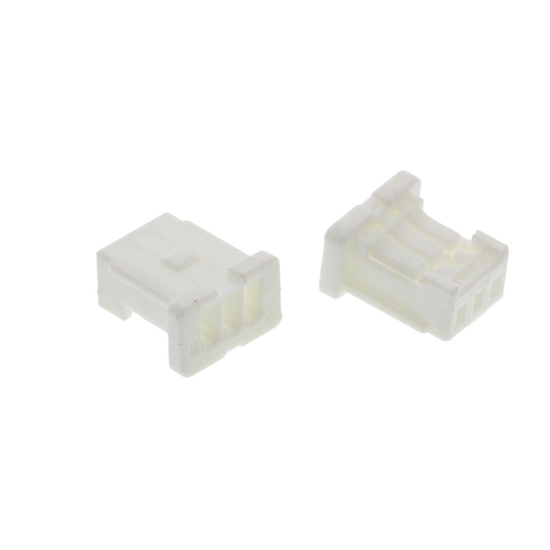 10 pcs - Molex, Pico-Clasp Female Connector Housing, 1mm Pitch, 3 Way, 1 Row