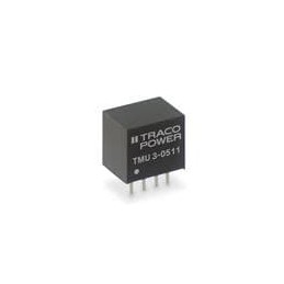 1 pcs : TMU 3-0511 - Isolated DC/DC Converters - Through Hole 3W 4.5-5.5Vin 5V 600mA SIP-4 Unregulated