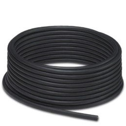 1 pcs - Phoenix Contact SAC-4P-100.0-PUR/0.25 Data Cable, 4 Cores, 0.25 mm², 100m, Black PUR Sheath, 24 AWG