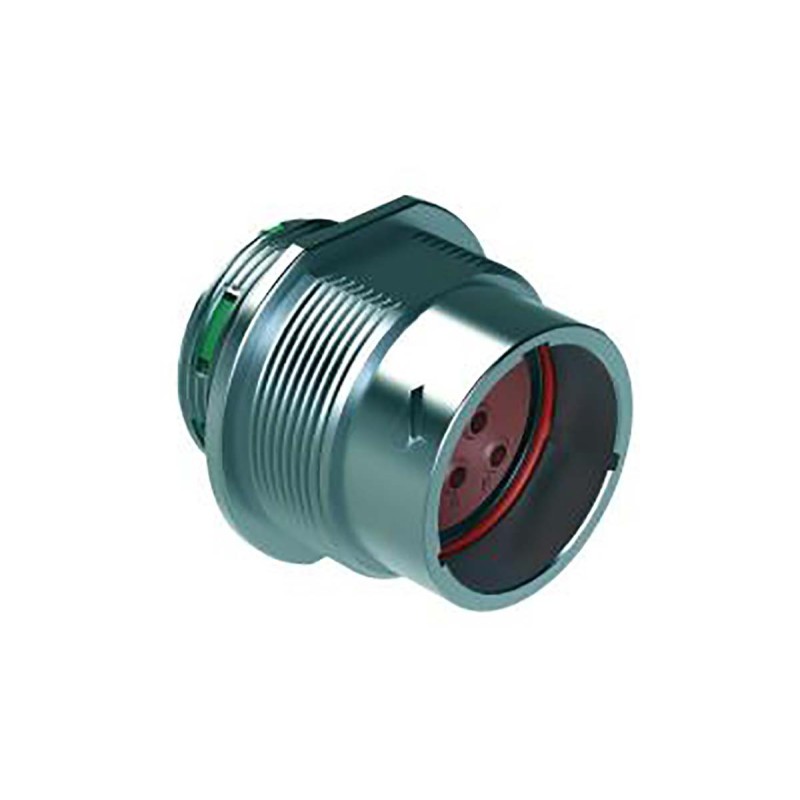 1 pcs - Amphenol Industrial Circular Connector, 8 Contacts, Cable Mount, Plug, Male, IP67, IP69K, Duramate AHDM Series