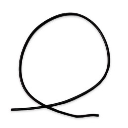 1 pcs - Mueller Electric WI-M / Silicone Wire Series Black 0.52 mm² Hook Up Wire, 20 AWG, 41 x 0.127 mm, 15.2m, Silicone