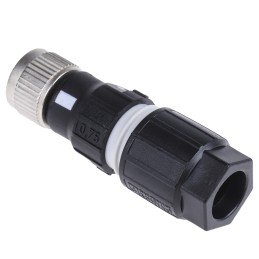 1 pcs - Phoenix Contact Circular Connector, 4 Contacts, M12 Connector, Socket, Female, IP65, IP67, SACC Series