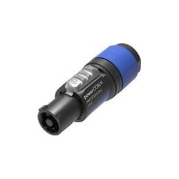 1 pcs : NAC3FXXA-W-L - AC Power Plugs & Receptacles Cable end - powerCON blue / grey XX series - power in (blue) - 60320-1 certi