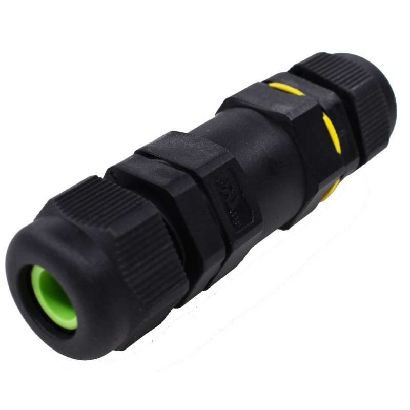 1 pcs - Amphenol Industrial Circular Connector, 4 Contacts, Cable Mount, Socket, Female, IP68, SC Series