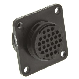 1 pcs - TE Connectivity Circular Connector, 28 Contacts, Panel Mount, Socket, Male, CPC Series 2 Series