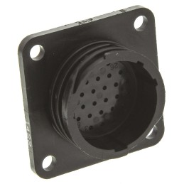 1 pcs - TE Connectivity Circular Connector, 28 Contacts, Panel Mount, Socket, Male, CPC Series 2 Series