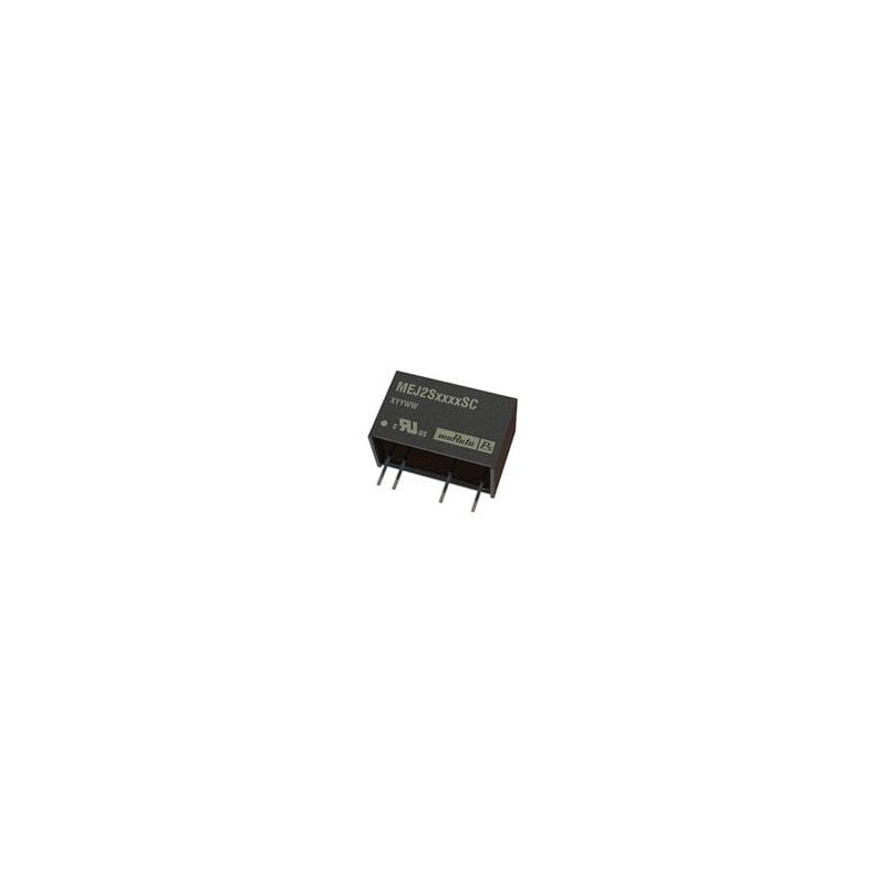 1 pcs : MEJ2S1212SC - Isolated DC/DC Converters - Through Hole 2W 12-12V SIP SINGLE OUTPUT