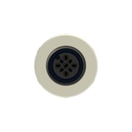 1 pcs - TE Connectivity Circular Connector, 5 Contacts, Cable Mount, M12 Connector, Socket, Female, IP67, T411 Series