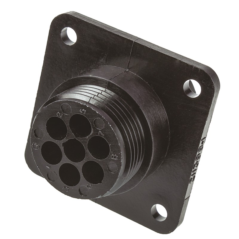 1 pcs - TE Connectivity Circular Connector, 7 Contacts, Panel Mount, Socket, Female, CPC Series 1 Series