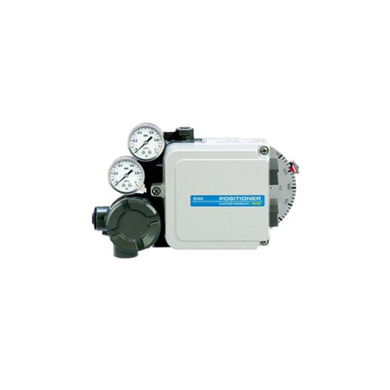 1 pcs - SMC Electro-Pneumatic Positioner, IP8100 Series, For Use With Gauges, Terminal Box And Feedback Signal