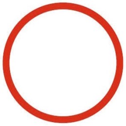 100 pcs - Souriau Sunbank by Eaton Red, Shell Size 12