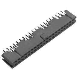 1 pcs - 3M 9100 Series Straight Through Hole Mount PCB Socket, 34-Contact, 2-Row, 2.54mm Pitch, Solder Termination