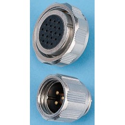 1 pcs - Amphenol Circular Connector, 22 Contacts, Cable Mount, Socket, Female, SL61 Series