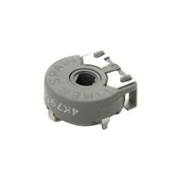 1 pcs : PT10LV10-254A2020-PM-S - Trimmer Resistors - Through Hole 10mm carbon through hole potentiometer Vertical adjustment res