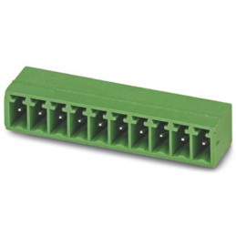 1 pcs - Phoenix Contact 3.81mm Pitch 9 Way Right Angle Pluggable Terminal Block, Header, Through Hole, Solder Termination