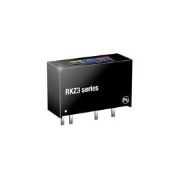 1 pcs : RKZ3-2405S - Isolated DC/DC Converters - Through Hole 3W 24Vin 5Vout 600mA SIP7