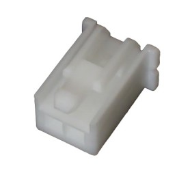 100 pcs - JST, XM Female Crimp Connector Housing, 2.5mm Pitch, 2 Way, Single Row