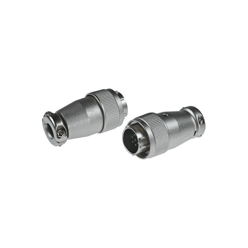 1 pcs - JAE Circular Connector, 5 Contacts, Cable Mount, Miniature Connector, Plug, Male, SRCN Series