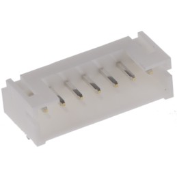 125 pcs - JST PH Series Right Angle Through Hole PCB Header, 7 Contact(s), 2.0mm Pitch, 1 Row(s), Shrouded