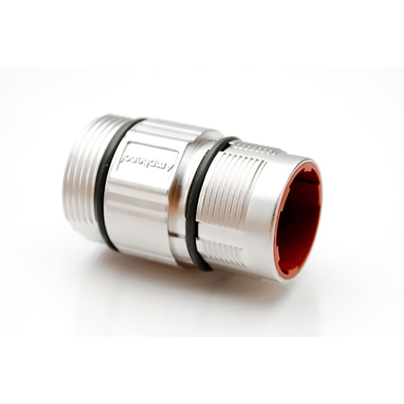 1 pcs - Amphenol Circular Connector, 6 Contacts, Cable Mount, M23 Connector, Socket, Female, IP67, MotionGrade Series