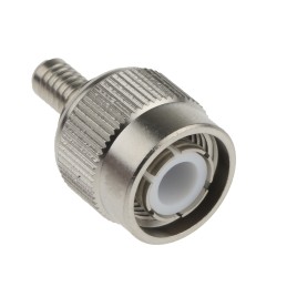 1 pcs - Radiall, Plug Cable Mount TNC Connector, 50Ω, Crimp Termination, Straight Body