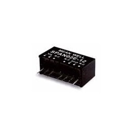 1 pcs : DPAN02A-05 - Isolated DC/DC Converters - Through Hole 9-18Vin +/-5Vout +/-200mA SIP Reg Iso