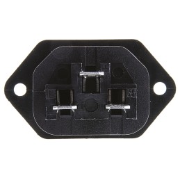 1 pcs - Bulgin C13 Panel Mount IEC Connector Socket, 10A, 250 V