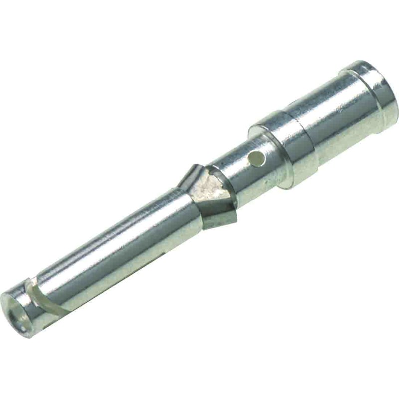 100 pcs - Han Contacts Female 16A Crimp Contact Minimum Wire Size 0.14mm² Maximum Wire Size 0.37mm² for use with Heavy Duty Powe