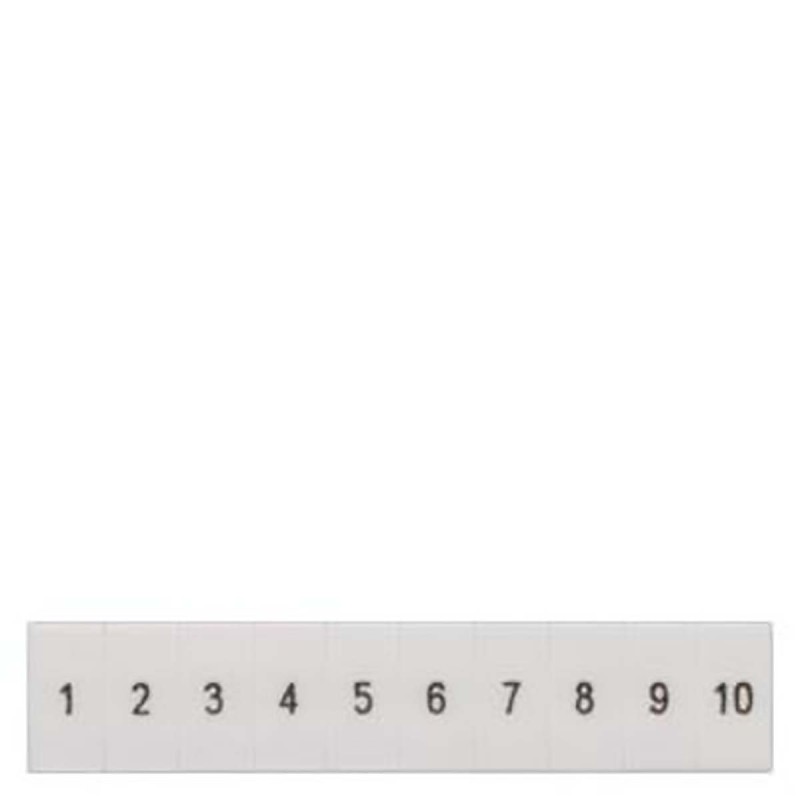 100 pcs - Siemens, 8WA Inscription Label for use with Power Connector