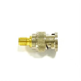 1 pcs - RS PRO Straight 50Ω Coaxial Adapter SMA Plug to BNC Socket 4GHz