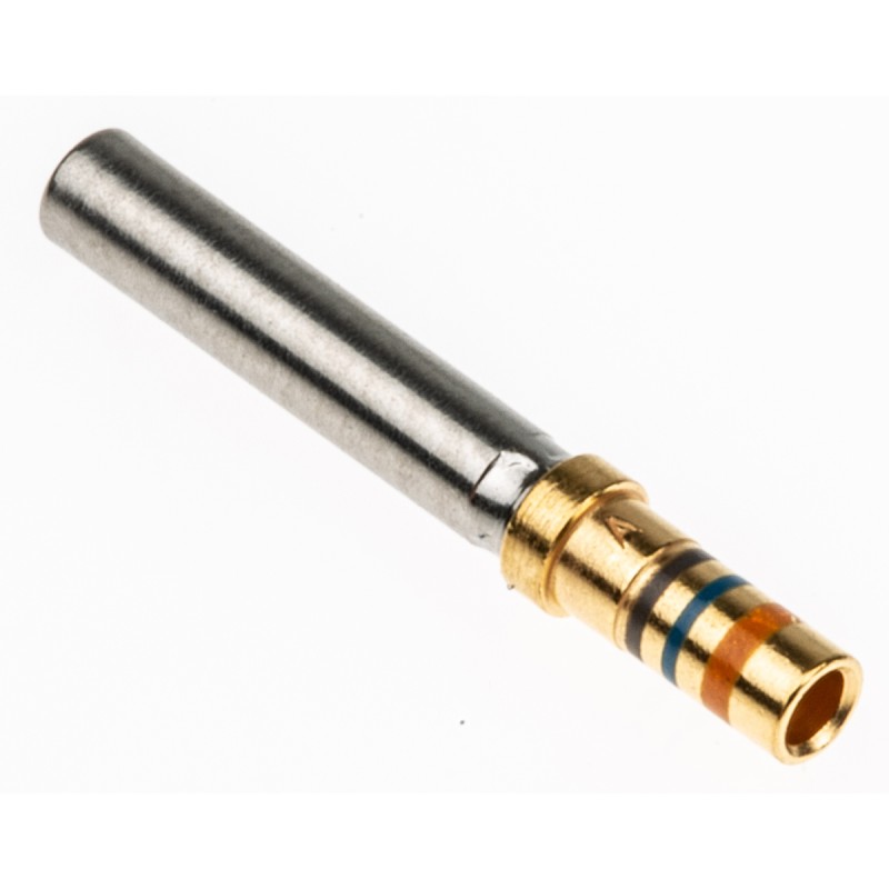 1 pcs - TE Connectivity, AMPLIMITE 109 Series, size 20 Female Crimp D-sub Connector Contact, Gold Signal, 24 - 20 AWG