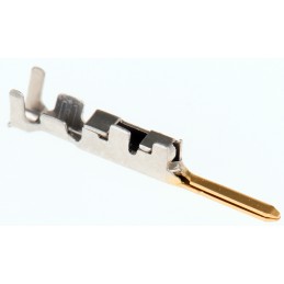 10 pcs - TE Connectivity Dynamic 1000 Series Male Crimp Terminal, 28AWG Min, 22AWG Max