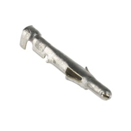 100 pcs - TE Connectivity Universal MATE-N-LOK Series Male Crimp Terminal, 24AWG Min, 18AWG Max