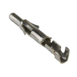 100 pcs - TE Connectivity Universal MATE-N-LOK Series Male Crimp Terminal, 24AWG Min, 18AWG Max