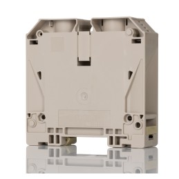 1 pcs - Weidmuller WDU Series Dark Beige Feed Through Terminal Block, 21.15mm², Single-Level, Screw Termination, ATEX, IECEx