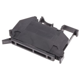 1 pcs - Phoenix Contact UK Series Black Fused DIN Rail Terminal, Single-Level, Screw Termination, Fused