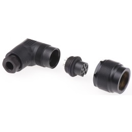 50 pcs - binder Circular Connector, 7 Contacts, Cable Mount, M16 Connector, Socket, Female, IP67, 723 Series