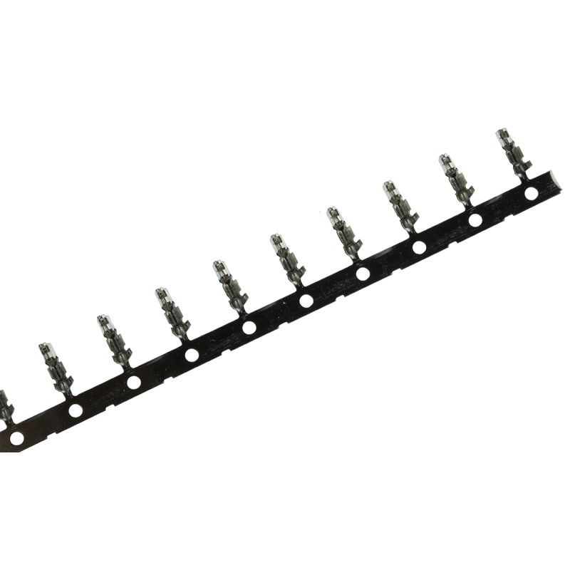 100 pcs - TE Connectivity AMP CT Series Female Crimp Terminal, 30AWG Min, 26AWG Max