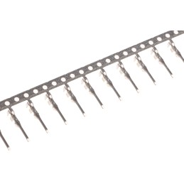 100 pcs - JAE MX19 Series Male Crimp Terminal, 22AWG Min, 20AWG Max